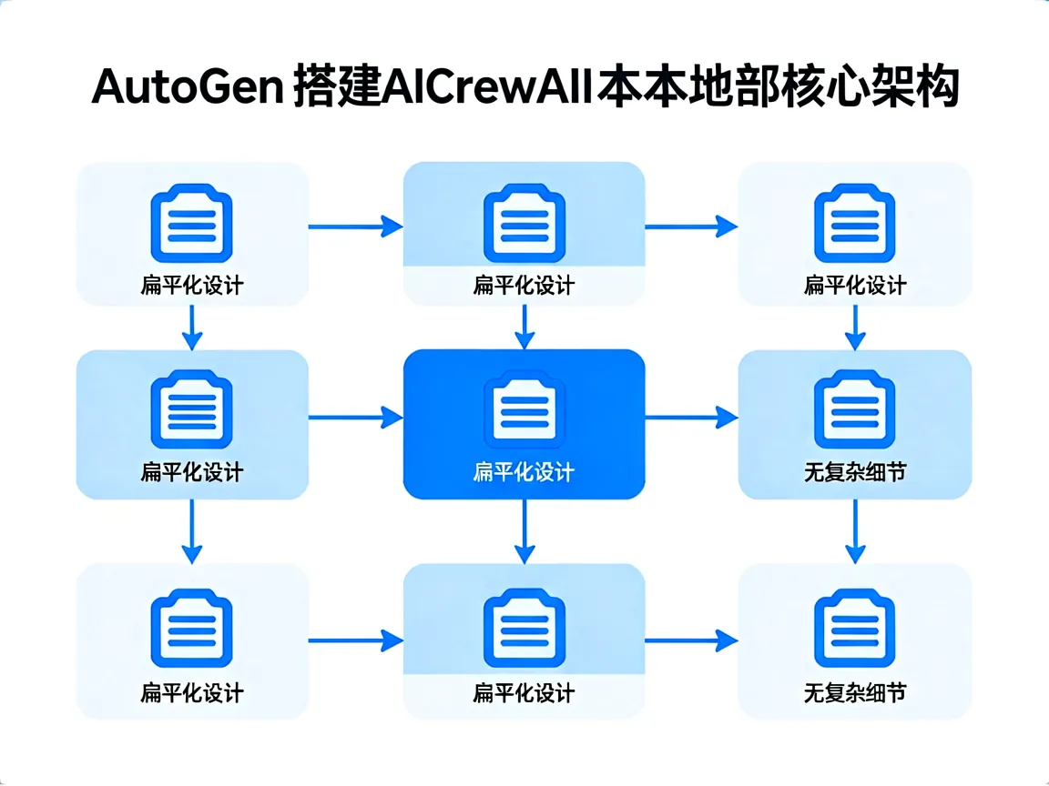 AutoGen+CrewAI本地部署全指南:零门槛搭建AI Agent运行环境