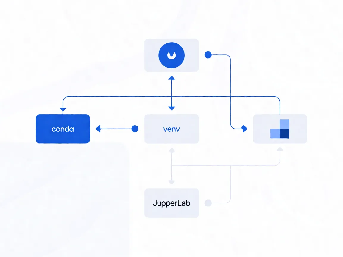 AI开发环境搭建：conda+venv+JupyterLab全流程实战指南 配图