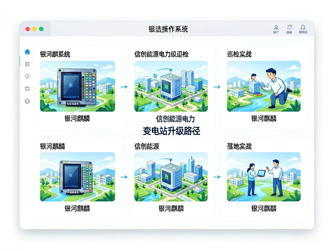 国产PLC+AI巡检落地实战:信创能源电力变电站升级路径
